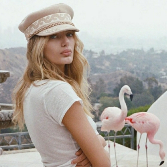 BRAND NEW | LACK OF COLOR RIVIERA CAP IN GOLD | LARGE - Picture 2 of 11